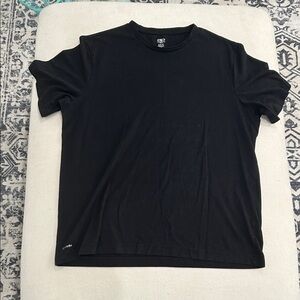 Athletic Works Black Short Sleeve Men's Tee